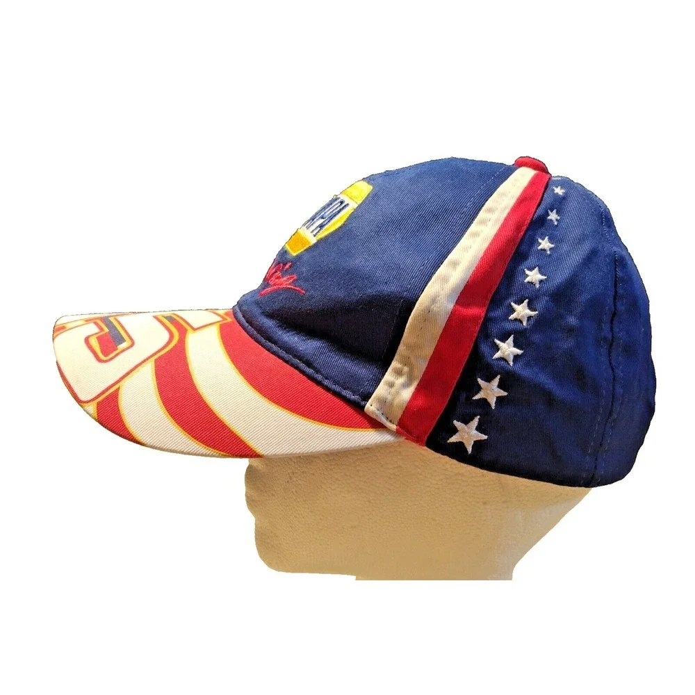 Vtg Michael Waltrip NAPA Racing Hat Cap NASCAR‎ #15 Star Stripes Official